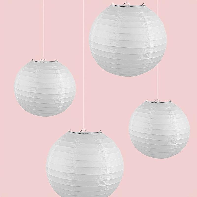4pc Paper Lantern Ball Decorations for Events