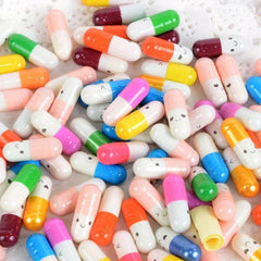 50pcs Love Letter Capsules DIY Confession Small Pills Small Paper Strips