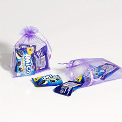 50pcs Organza Bag 10x16cm Wedding Party Candy Packaging Bag
