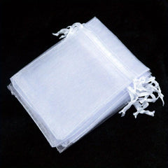 50pcs Organza Bag 10x16cm Wedding Party Candy Packaging Bag