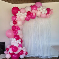 40pcs Pink Balloons in Various Shades for Special Occasions