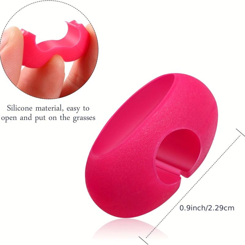 24pcs Silicone Wine Glass Charms - Mark Your Drinks - Ideal for Cocktails