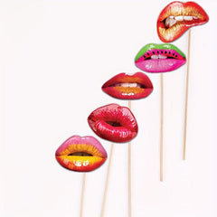 20pcs Funny Lip Photobooth Props Wedding Decoration