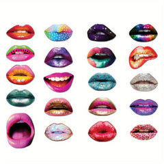 20pcs Funny Lip Photobooth Props Wedding Decoration