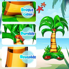 2pcs 52in Palm Tree Balloons Wedding Party Decoration Inflatable Hawaiian