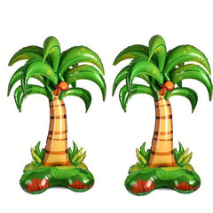 2pcs 52in Palm Tree Balloons Wedding Party Decoration Inflatable Hawaiian