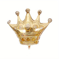 1pc Birthday Party Crown Balloon Decoration Aluminum Film Balloon