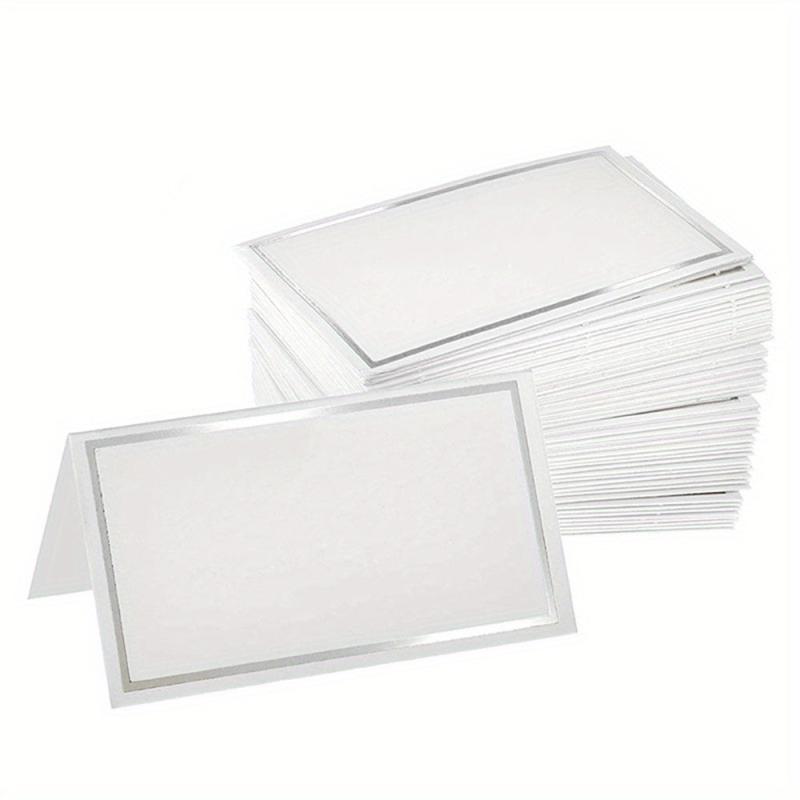 30pcs Place Cards Seating Number Name Card Room Decor Wedding Party Favor