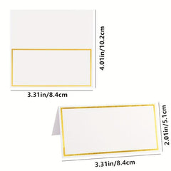 30pcs Place Cards Seating Number Name Card Room Decor Wedding Party Favor