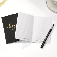 Vekola Vow Books For Wedding His And Hers 6X4 Golden