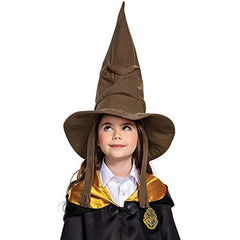 Brown Witch Wizard Hats Halloween Party Headwear Cosplay Costume Carnival