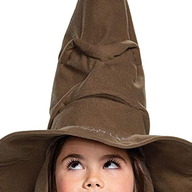 Brown Witch Wizard Hats Halloween Party Headwear Cosplay Costume Carnival