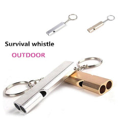 High frequency Dual Tube Survival Whistle