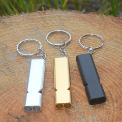 High frequency Dual Tube Survival Whistle