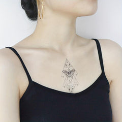 Butterfly Flying Luminous Tattoo Sticker Waterproof Body Decoration for Girls