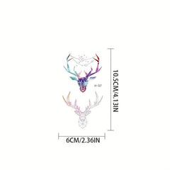 Butterfly Flying Luminous Tattoo Sticker Waterproof Body Decoration for Girls