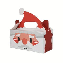 12pcs Christmas Carrying Box Candy Chocolate Packaging Party Favors