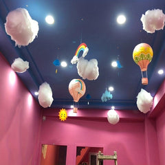 Cotton Cloud Wedding Decoration Hanging Props Window Mall Party Supplies