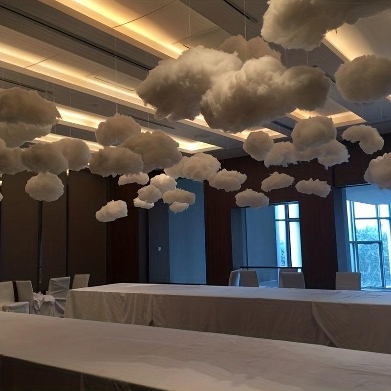 Cotton Cloud Wedding Decoration Hanging Props Window Mall Party Supplies