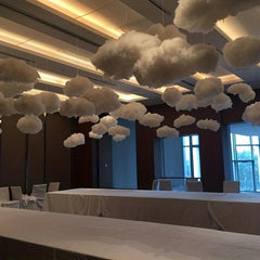 Cotton Cloud Wedding Decoration Hanging Props Window Mall Party Supplies