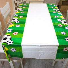 Football Party Tablecloth 71x42.5 Inch