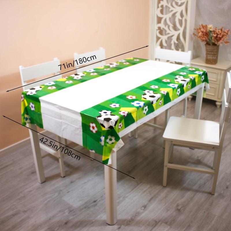 Football Party Tablecloth 71x42.5 Inch