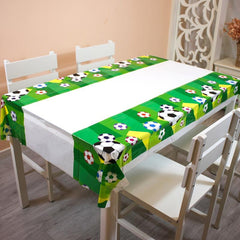 Football Party Tablecloth 71x42.5 Inch
