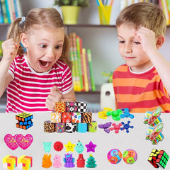 43pcs Party Favors For Kids Bulk School Classroom Rewards Treasure Box Toys