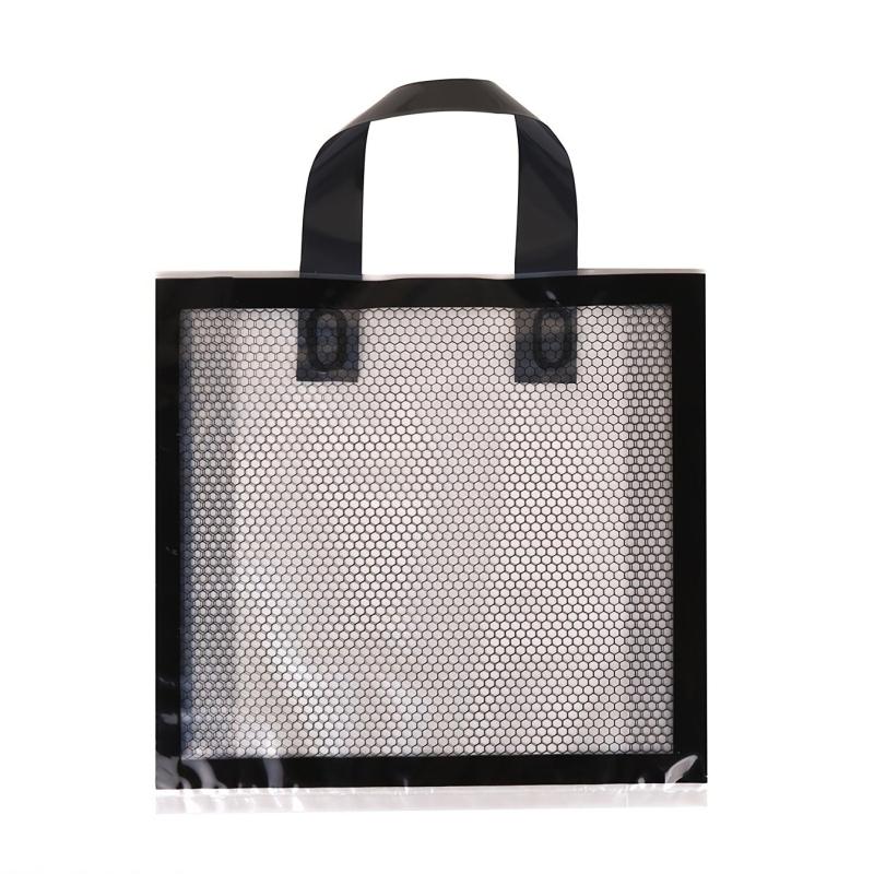 5pcs Transparent Mesh Bags Celebrity Tote Bag Gift Bag Holiday Accessory