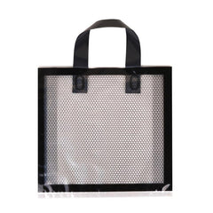 5pcs Transparent Mesh Bags Celebrity Tote Bag Gift Bag Holiday Accessory