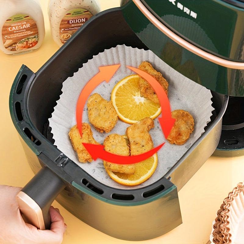 30pcs Air Fryer Special Paper Silicone Paper Plate Paper Holder
