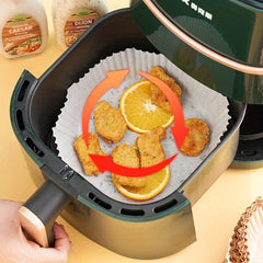 30pcs Air Fryer Special Paper Silicone Paper Plate Paper Holder