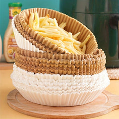 30pcs Air Fryer Special Paper Silicone Paper Plate Paper Holder