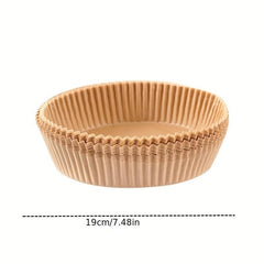 30pcs Air Fryer Special Paper Silicone Paper Plate Paper Holder