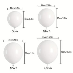 131pcs Balloons Garland Arch Kit for Graduation Baby Shower Wedding