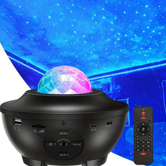 Starry Projector Light with Music Speaker & Remote Control