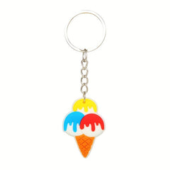 Hawaii PVC Key Chain Seaside Beach PVC Glue Car Gift