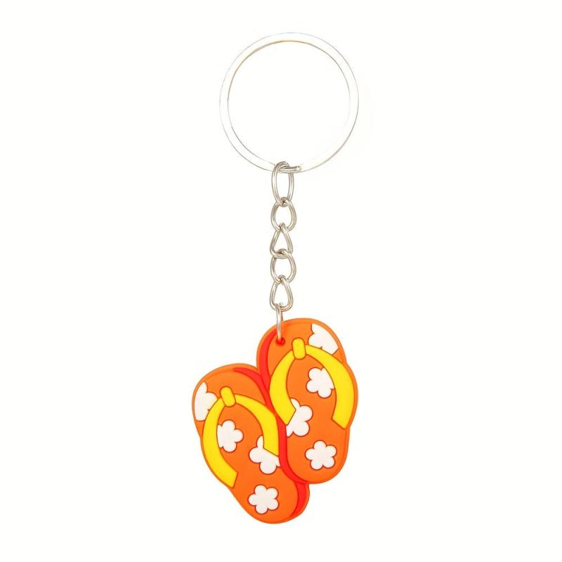 Hawaii PVC Key Chain Seaside Beach PVC Glue Car Gift