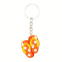 Hawaii PVC Key Chain Seaside Beach PVC Glue Car Gift