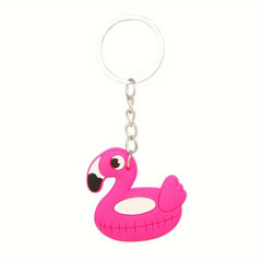 Hawaii PVC Key Chain Seaside Beach PVC Glue Car Gift