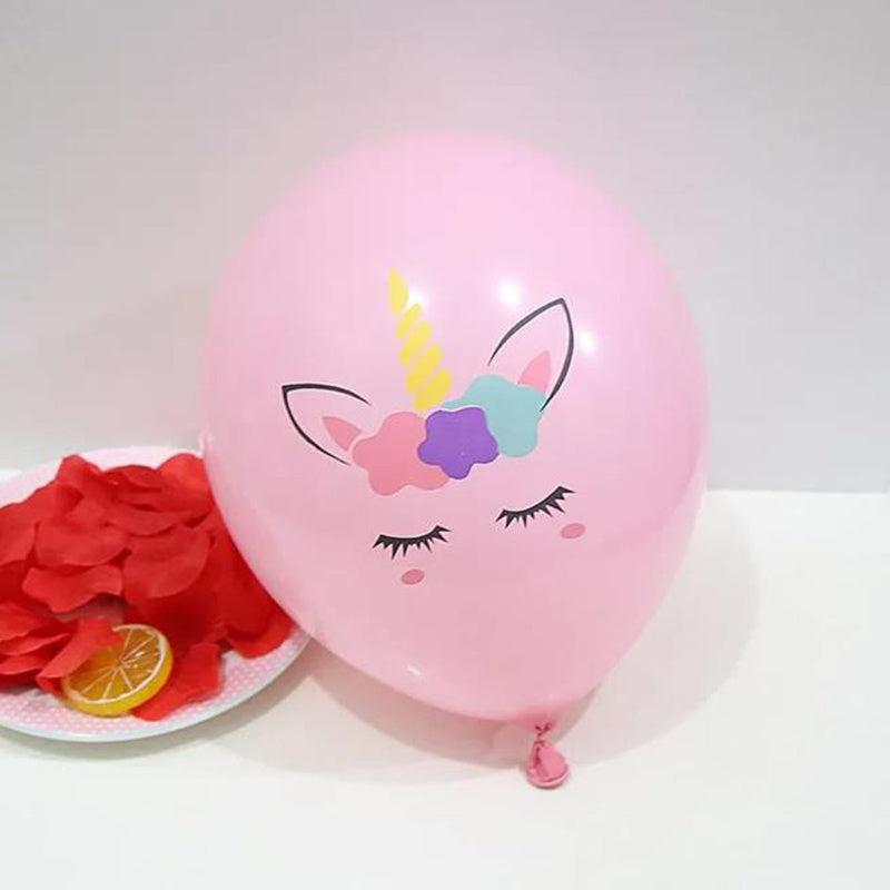 8pcs Unicorn Cloud Balloon Set Birthday Party Decoration Supplies