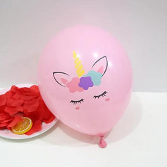 8pcs Unicorn Cloud Balloon Set Birthday Party Decoration Supplies