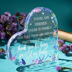 Acrylic Friendship Gift Lavender Party Decoration Girlfriend Birthday