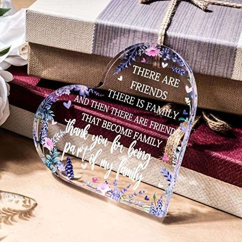 Acrylic Friendship Gift Lavender Party Decoration Girlfriend Birthday