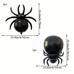 Spooky Spider Balloons for Halloween and Day of the Dead Parties