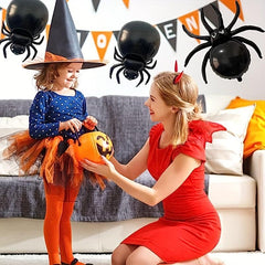 Spooky Spider Balloons for Halloween and Day of the Dead Parties
