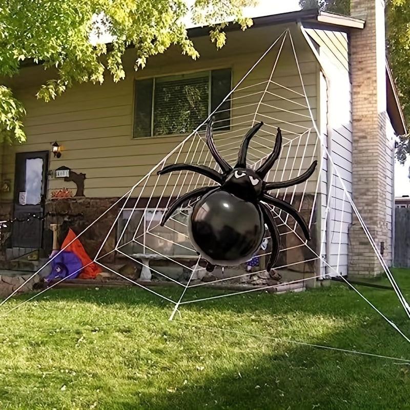 Spooky Spider Balloons for Halloween and Day of the Dead Parties