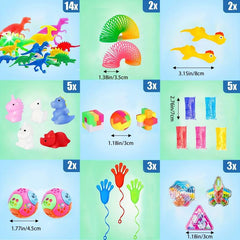 78pcs Party Favors For Kids 6-12 Birthday Toys Carnival Prizes