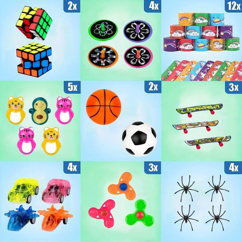 78pcs Party Favors For Kids 6-12 Birthday Toys Carnival Prizes