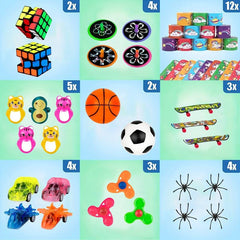 78pcs Party Favors For Kids 6-12 Birthday Toys Carnival Prizes